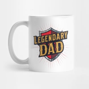 Fathers Day Worlds Best Dad Father Birthday Gift For Daddy New Dad To Be Funny Present Myth Legend Humour Graphic Mug